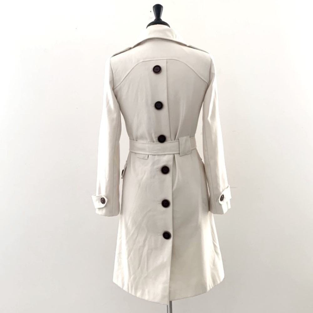 Via Single Breasted Belted Trench Coat - Picture 3 of 5